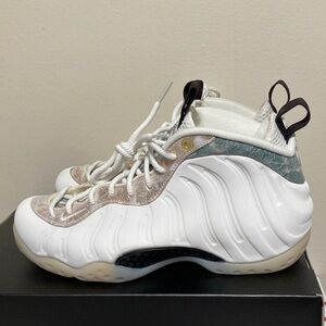 Nike Foamposite One Women’s Sneakers summit white, 7.5 NEW
